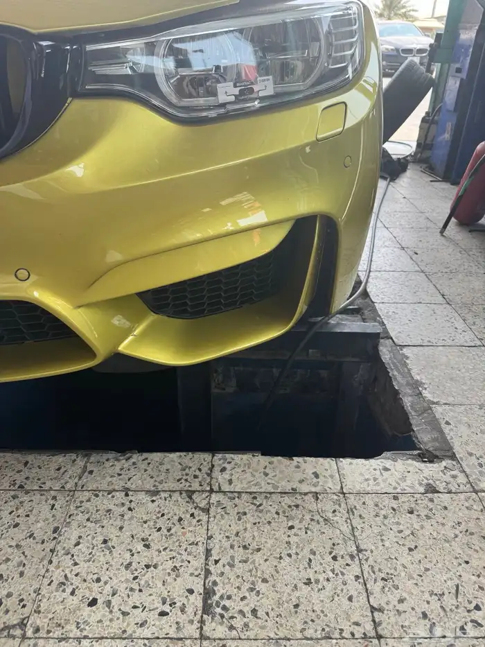 زوائد امامية وخلفية كاربون فايبر 6 قطع BMW M4 M3 3