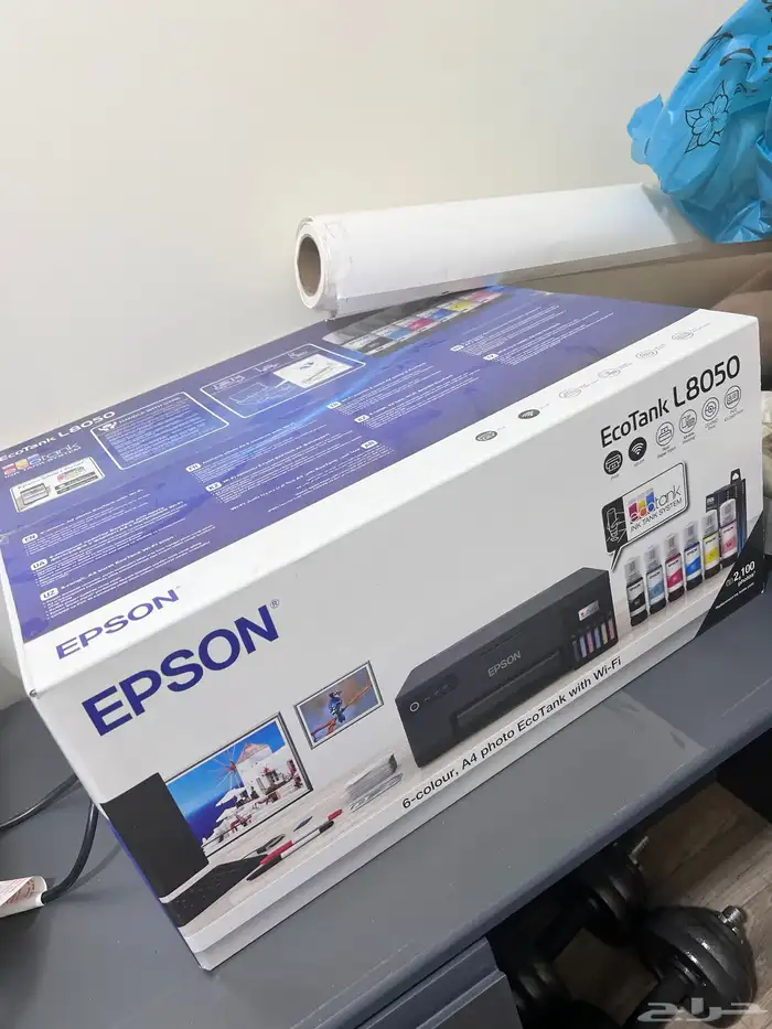 طابعة ابسون ايكو تانك L8050 ستة الوان Epson L8050 1
