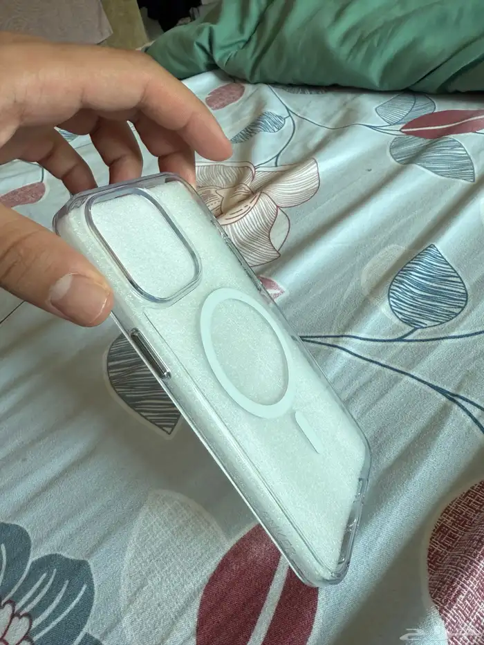 حامي كاميرات معتمد Iphone 16 pro max وغطاء ضهر شفاف انكر 1