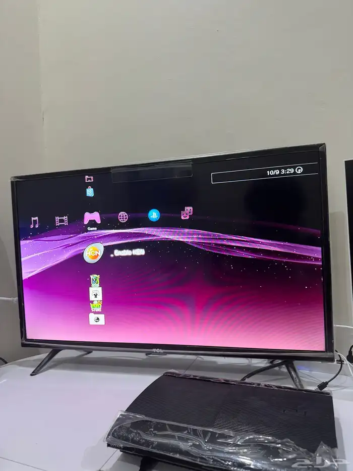 سوني بلاي ستيشين 3 سوبر سليم (مهكر بنظام هين) نظيف بقراطيسه 12
