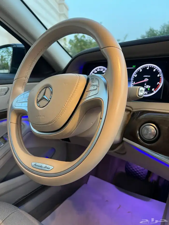 مرسيدس ( S400 ) الموديل 2015 ممشى قليل نظيف 31