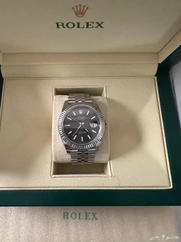 ساعة رولكس رصاصي ديت جست Datejust Rolex 3