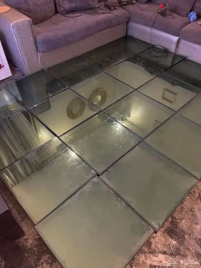 استيج مضيء 3D مع كنتروال 4