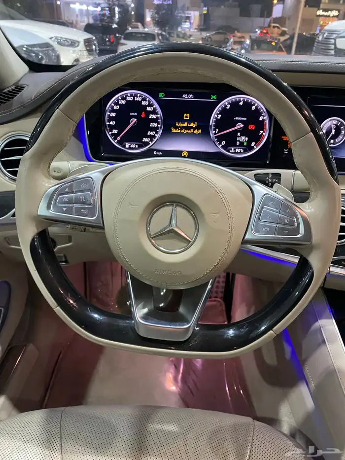 ميرسيدس S400 المديل 2017 العدد 210 الف 13