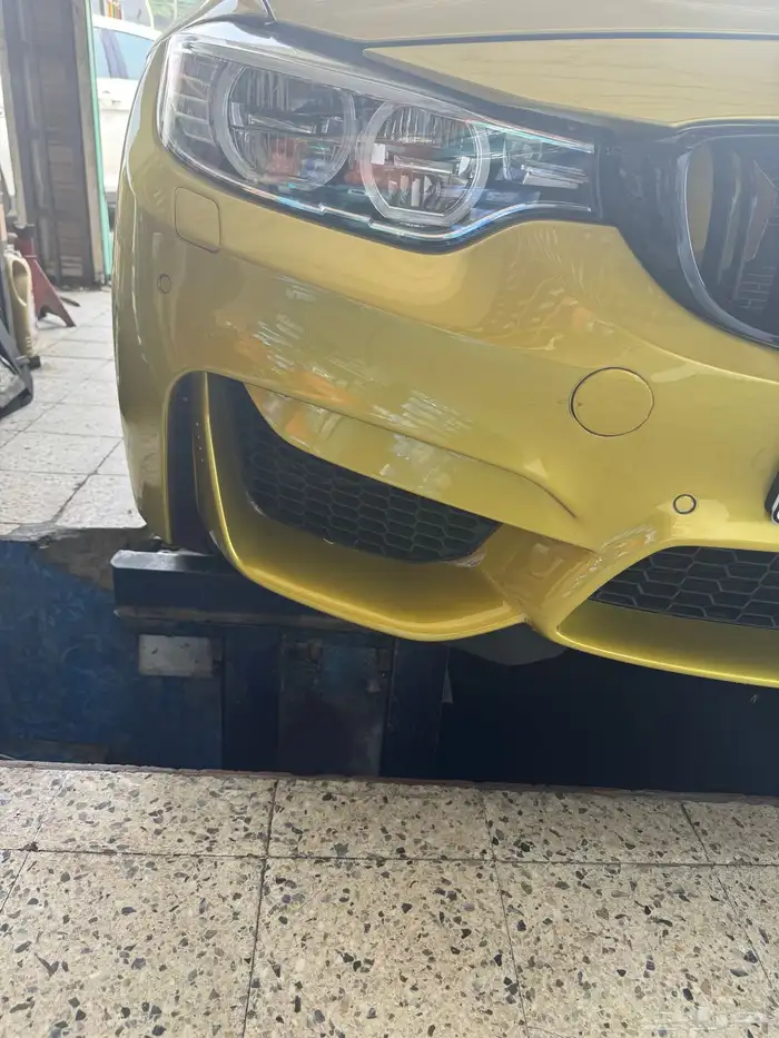 زوائد امامية وخلفية كاربون فايبر 6 قطع BMW M4 M3 1