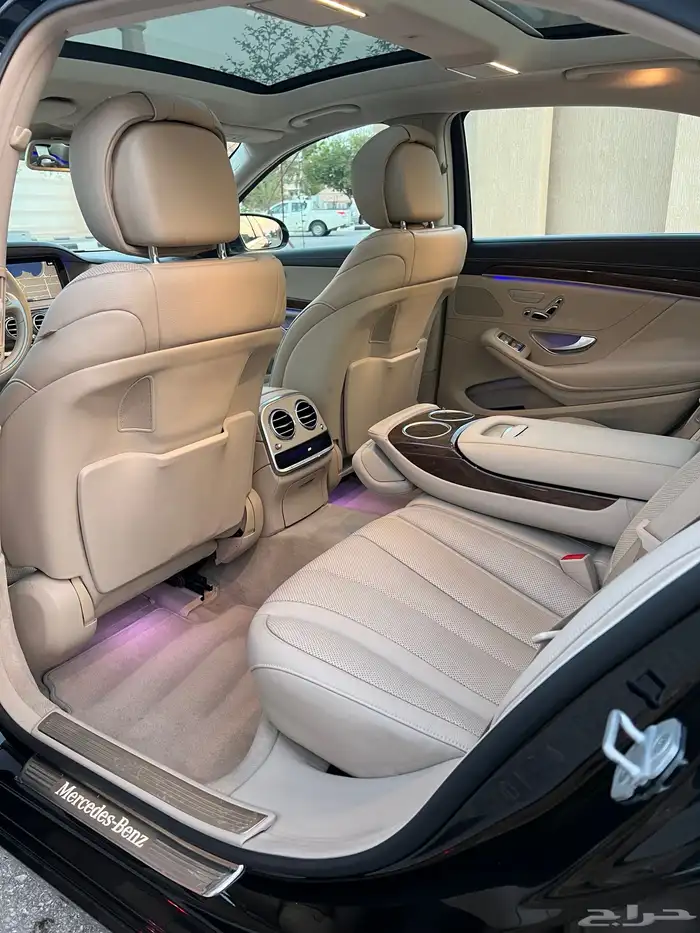 مرسيدس ( S400 ) الموديل 2015 ممشى قليل نظيف 12