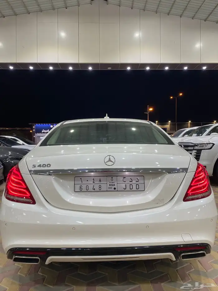 ميرسيدس S400 المديل 2017 العدد 210 الف 22