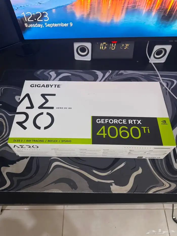 كرت RTX 4060 ti شبه جديد لون ابيض 8GB 0