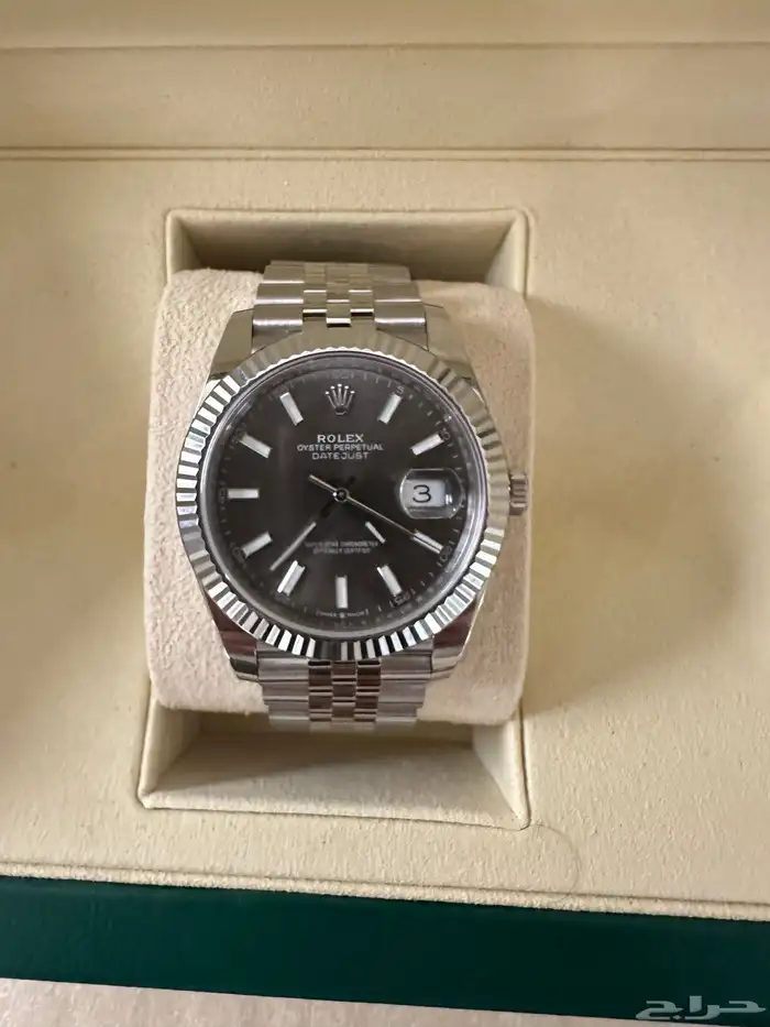 ساعة رولكس رصاصي ديت جست Datejust Rolex 0