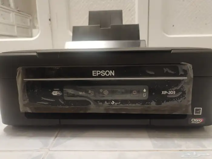 طابعة نوع EPSON PRINT  COPY SCAN WIFI تحتاج إلى حبر 1