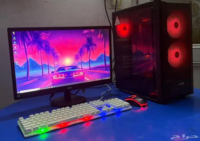بكامل أغراضه PC مع طابعة هدية 2