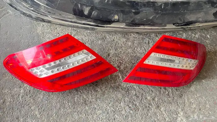 مرسيدس c200 صدام امامي وخلفي واسطبات خلفيه 2