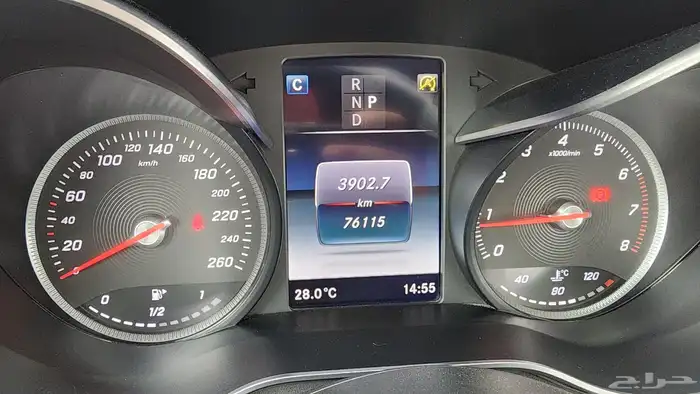 مرسيديس GLC 300 AMG كوبيه موديل 2019 ممشى قليل استخدام نظيف 4