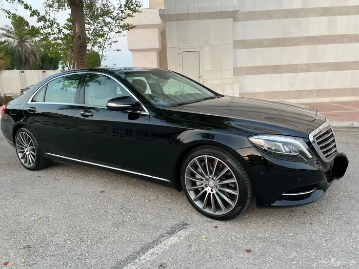 مرسيدس ( S400 ) الموديل 2015 ممشى قليل نظيف 3