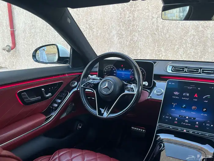 مرسيدس S450 مديل 2022 وكالة 34