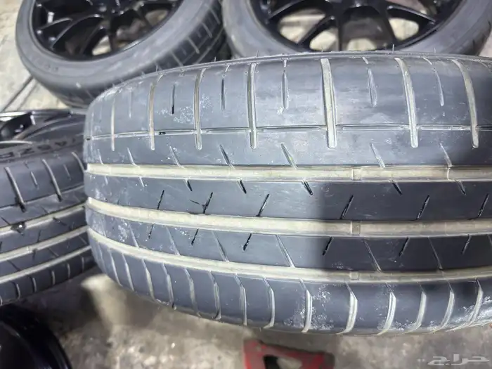 جنوط دودج تشارجر مطفي مقاس 20 بكفراته 6