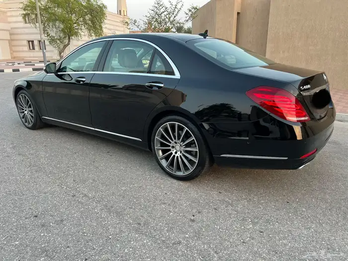 مرسيدس ( S400 ) الموديل 2015 ممشى قليل نظيف 43