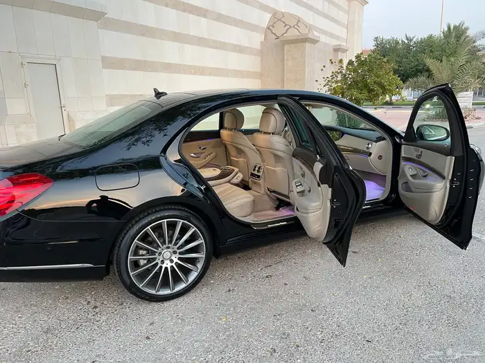 مرسيدس ( S400 ) الموديل 2015 ممشى قليل نظيف 34