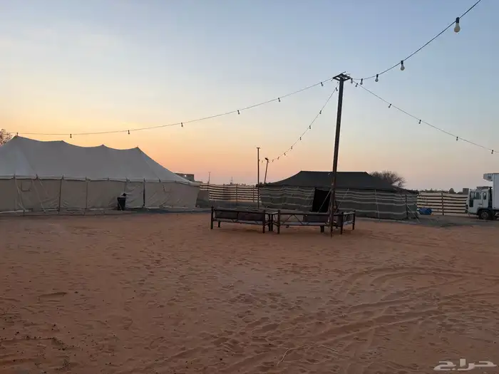 مخيم في ملهم قبل محطة إدريس 0
