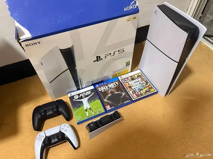 PS5 1TB Slim Disc - Under Warranty 1
