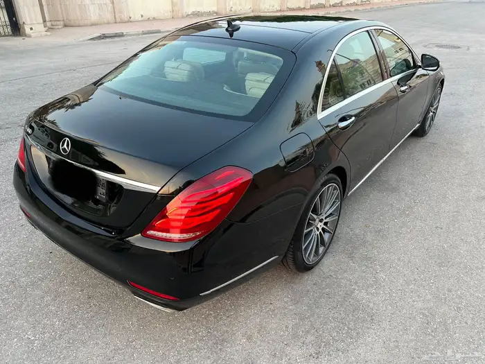 مرسيدس ( S400 ) الموديل 2015 ممشى قليل نظيف 50