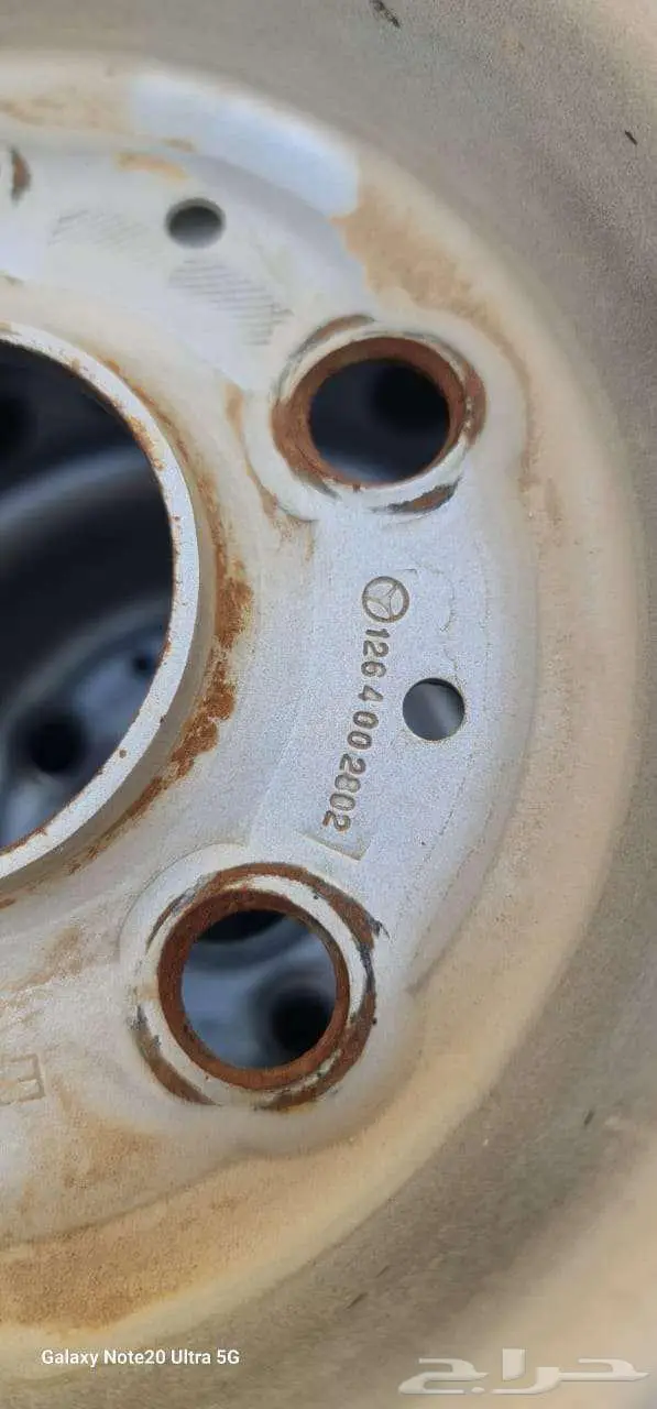 جنوط هايلكس مرسيدس هلل اصليه النجمة طقم 1