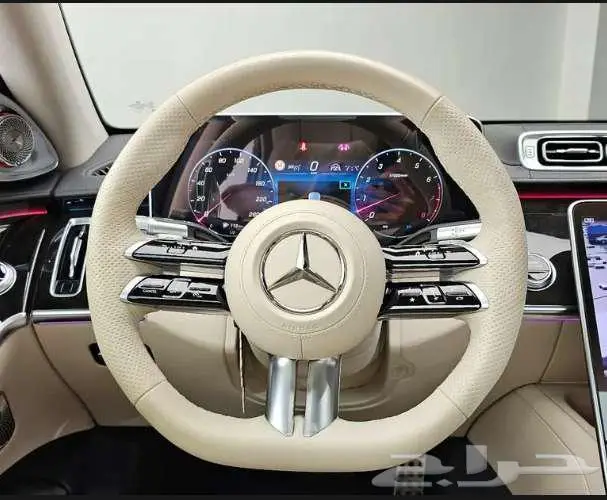 مرسيدس 2023 S500L معرض الميموني للاستيراد من كوريا 5