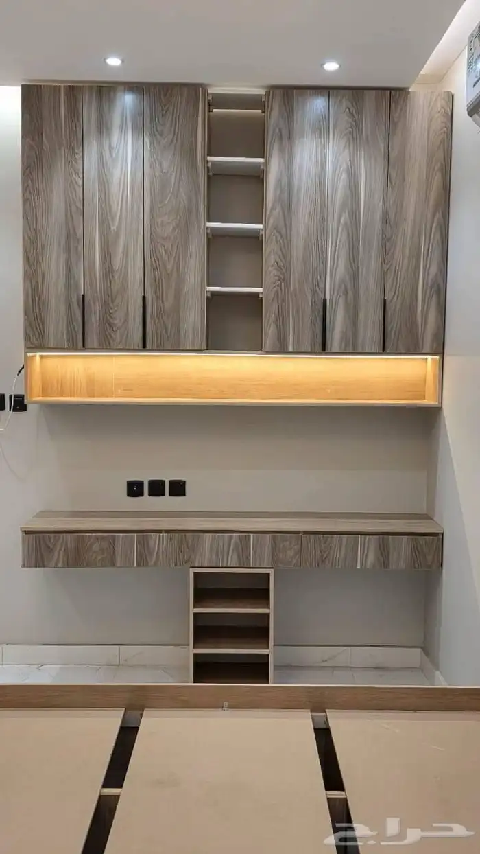 دواليب ملابس خزائن غرفة النوم طاولات ديكورات 17