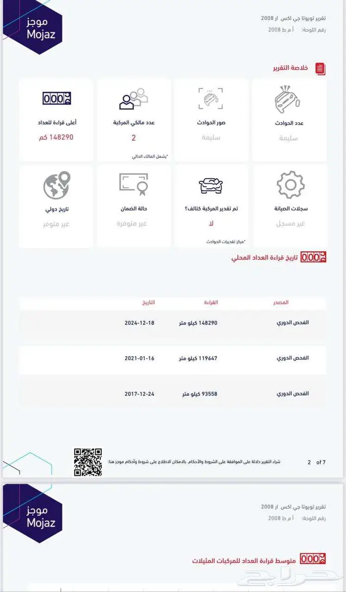 لاندكروزر 2008 بحالة الوكاله 1