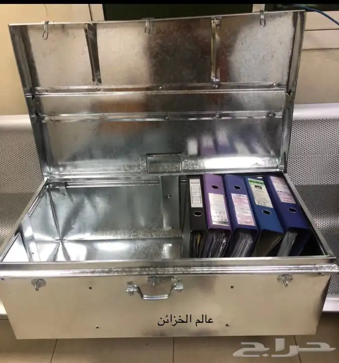 شنط حديد مجلفن لحفظ الملفات والاوراق والفواتير 2