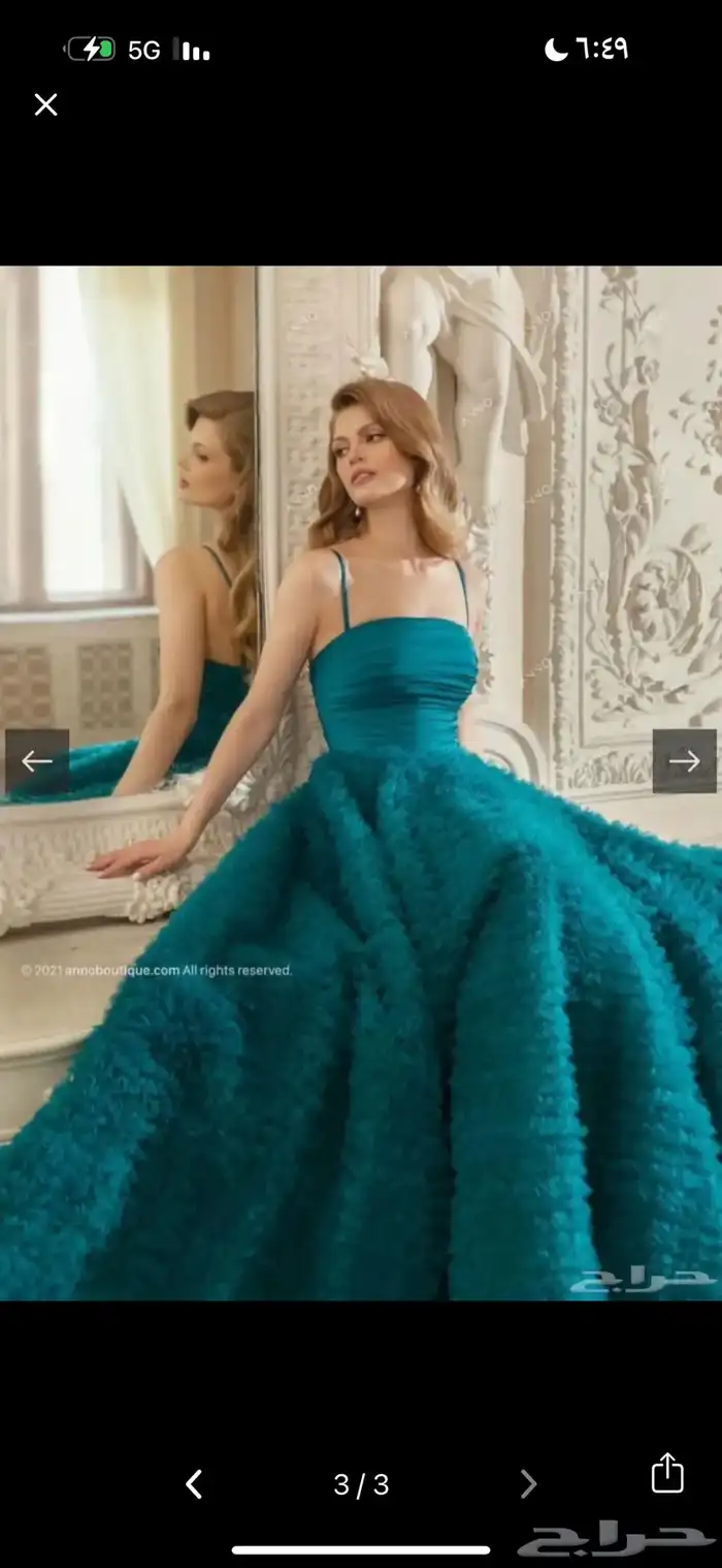 فستان للبيع او تاجير 2