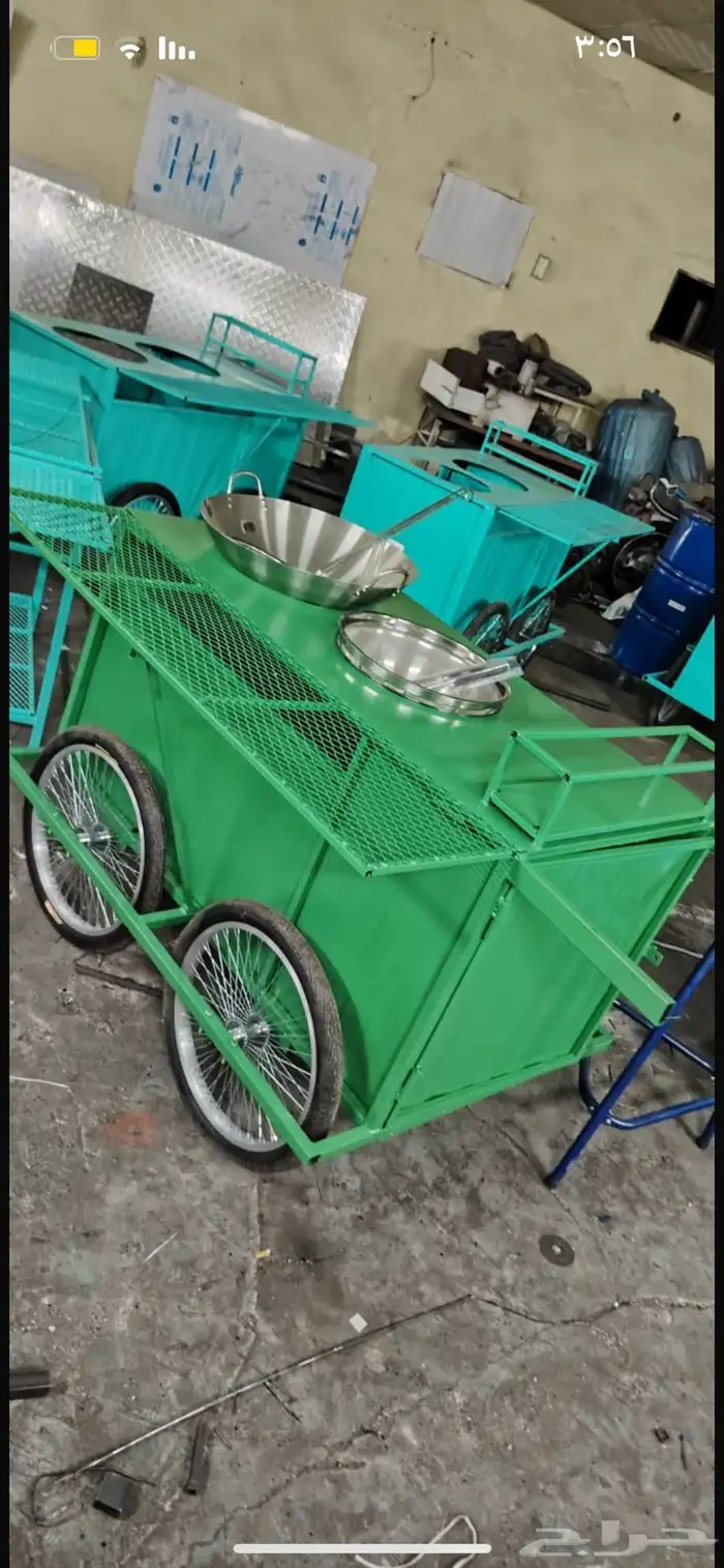 عربة بطاطس وبليلة متنقله 2