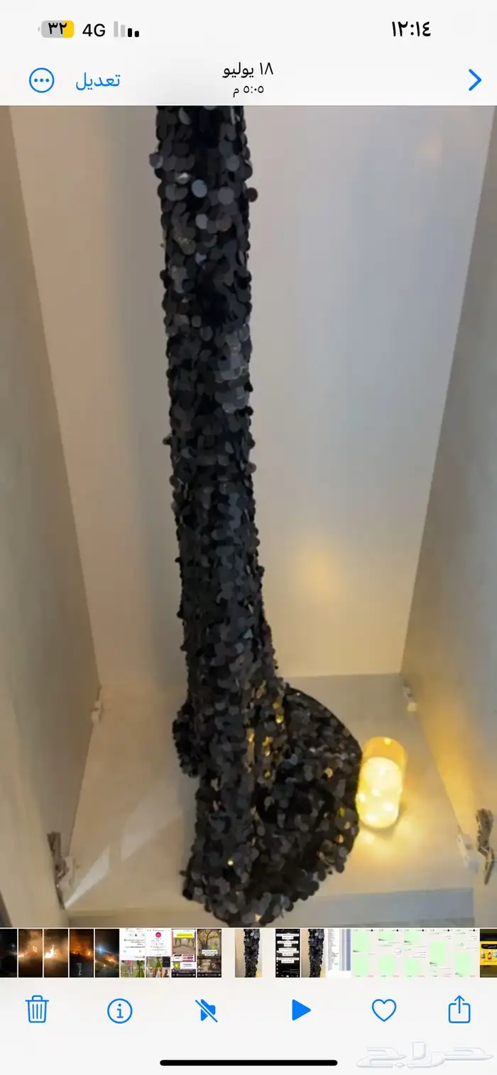 فستان اسود 0