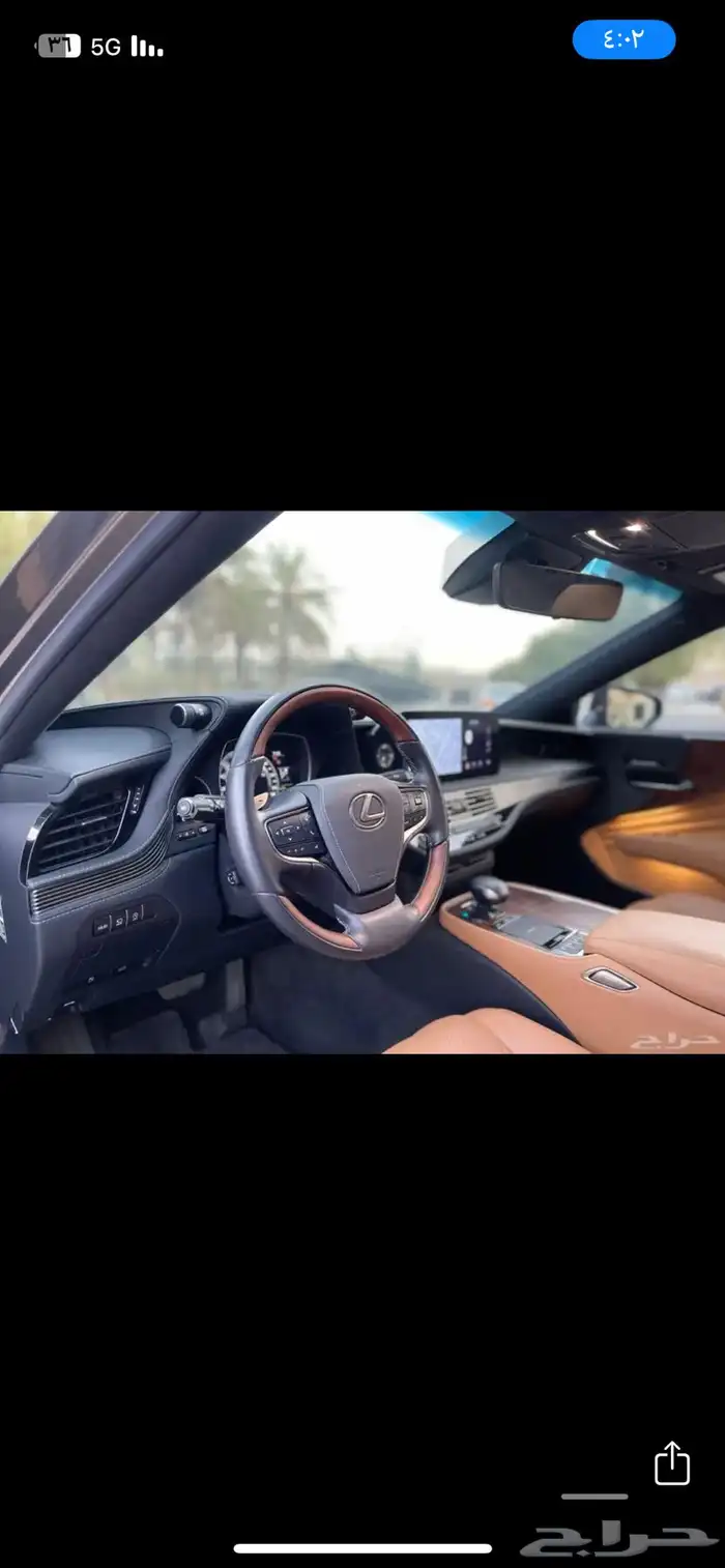 لكزس مديل 2022 500 LS ماشي 13 الف 38