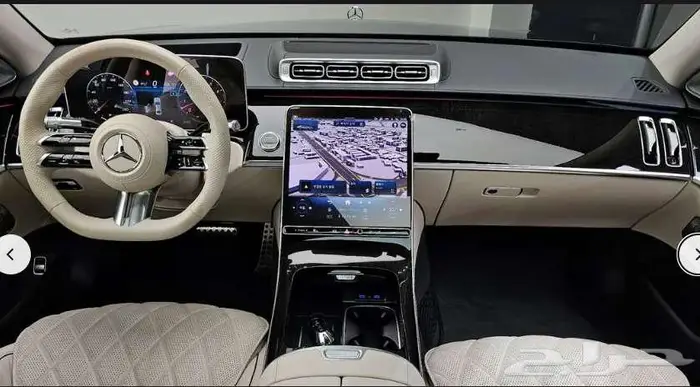 مرسيدس 2023 S500L معرض الميموني للاستيراد من كوريا 4