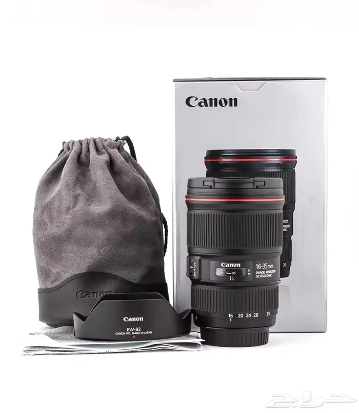 عدسة Canon EF 16-35mm f 4L IS USM جديدة 1