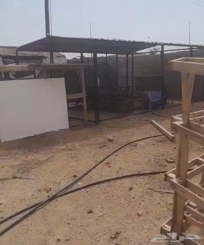 مراح غنم كامل للبيع او الاجار هناقر وشبوك ومعالف 0