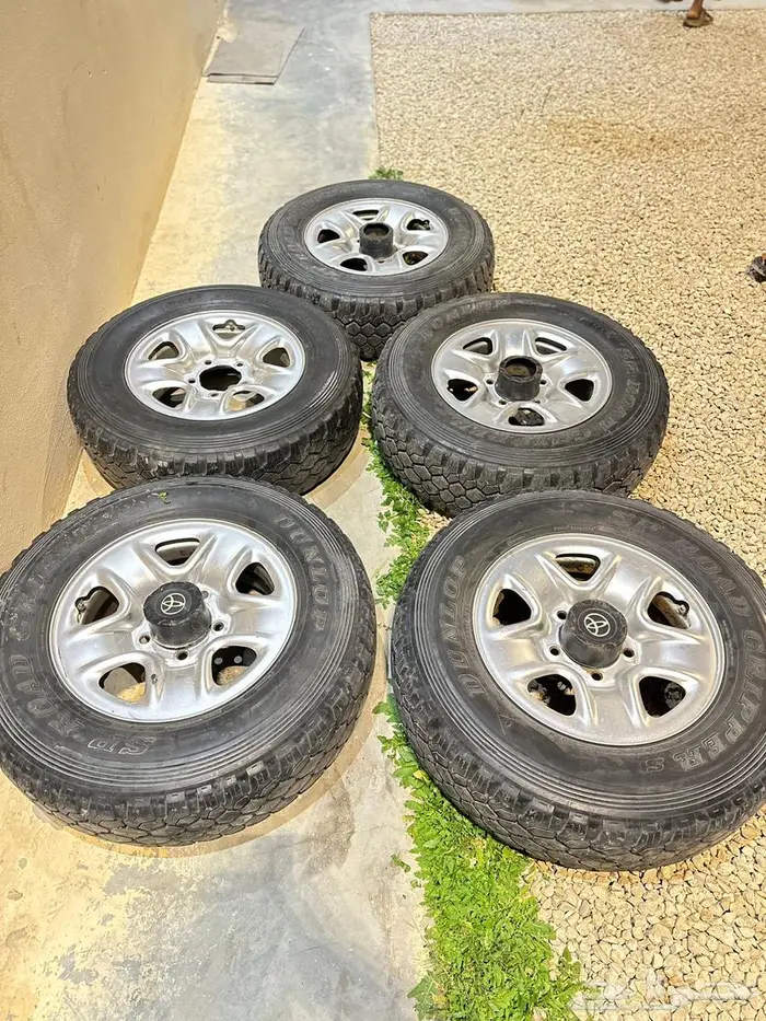 جنوط ديازل مقاس 17 بكفراتها نص وربع عمر 2
