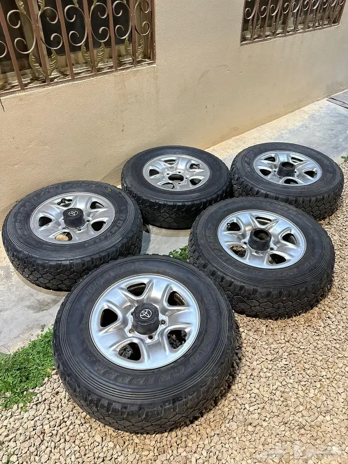 جنوط ديازل مقاس 17 بكفراتها نص وربع عمر 5