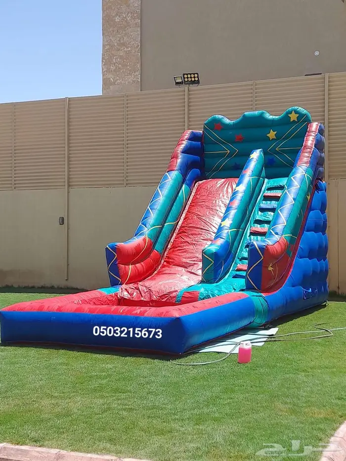 اجار نطيطات نطيطه ملعب صابوني زحليقه مائيه متاهه في الرياض 6