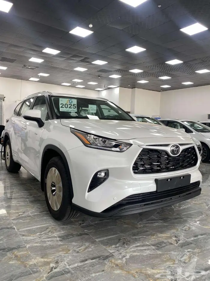 هايلاندر 2025 GLE نص فل - ابيض لؤلؤي - عرض مميز 1
