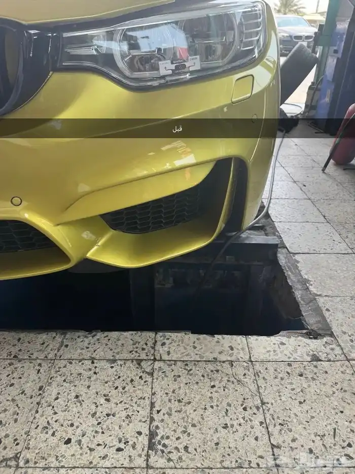 زوائد امامية وخلفية كاربون فايبر 6 قطع BMW M4 M3 1