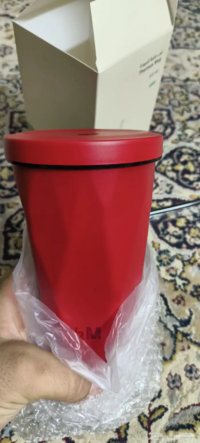 كوب هاف مليون جديد أحمر بارد 4