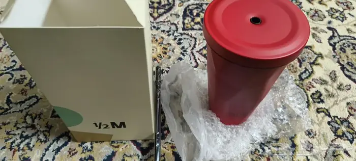 كوب هاف مليون جديد أحمر بارد 5