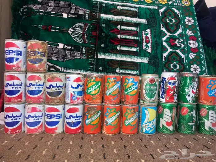 قواطي او علب مشروبات قديمه البيع لاعلا سوم 1