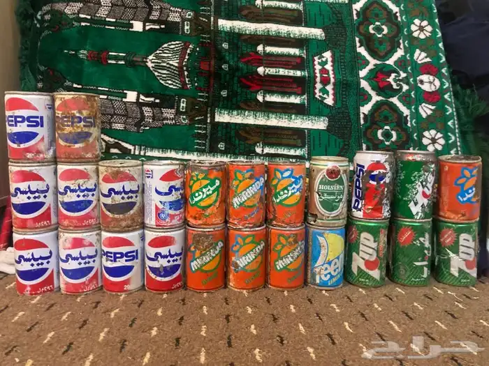 قواطي او علب مشروبات قديمه البيع لاعلا سوم 0