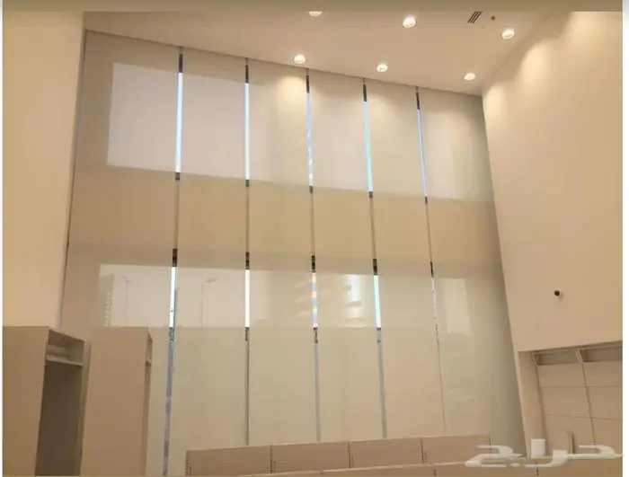 ستائر واجهات محلات غزاز عازله الحرارة 2