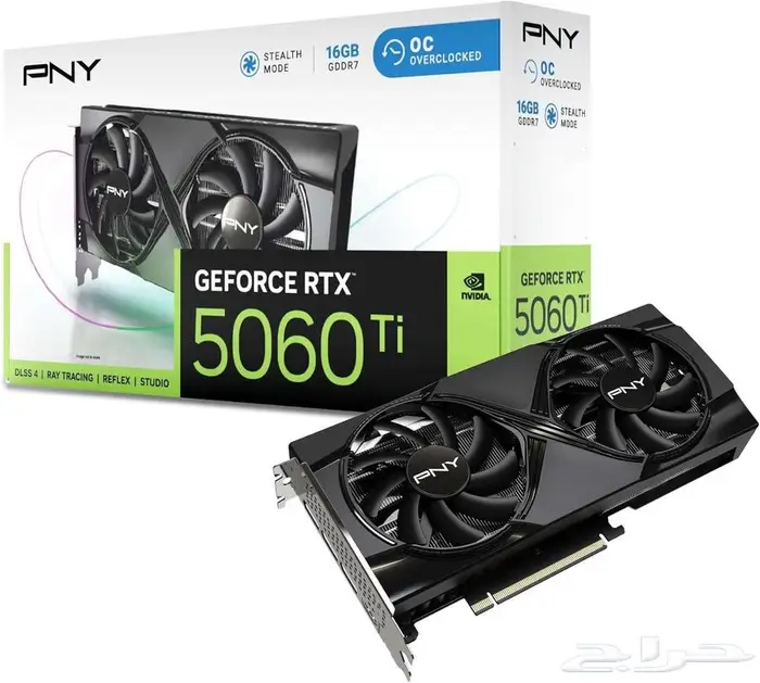 للبيع كرت شاشة RTX 5060 Ti 16GB 0