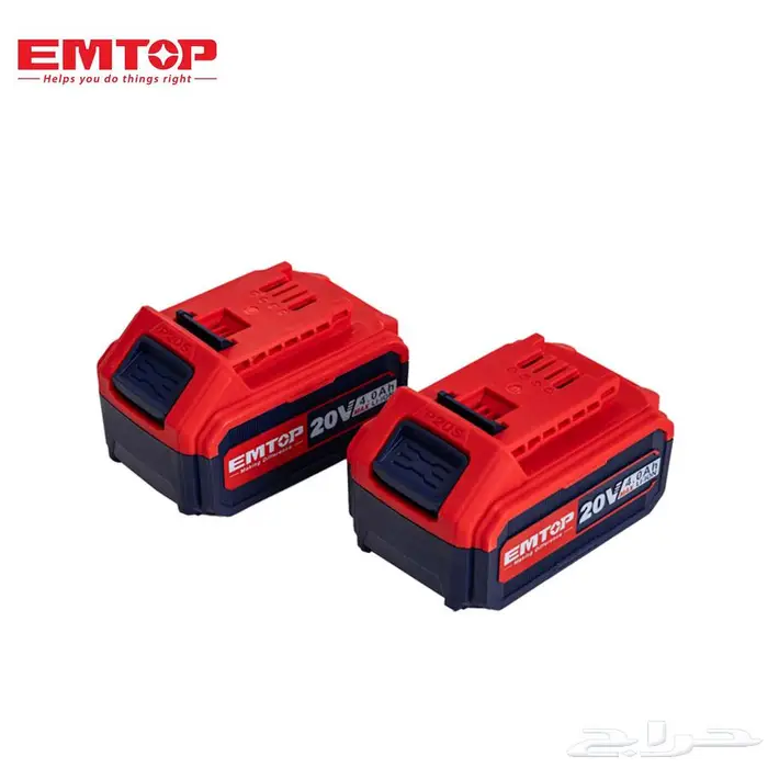 دريل مطرقي لاسلكي EMTOP 20V   محرك Brushless وحفر قوي 1