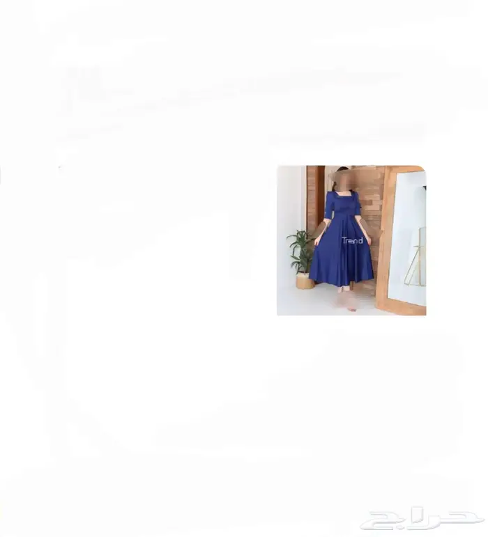 فستان كحلي جديد 0